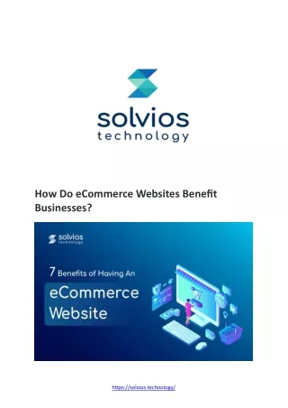 How Do eCommerce Websites Benefit Businesses
