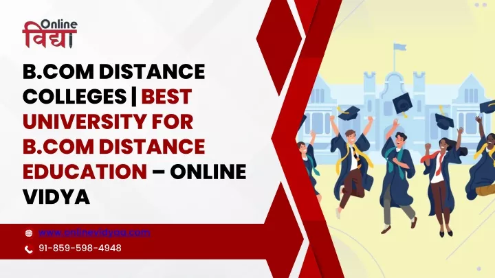 b com distance colleges best university