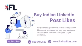 Buy Indian LinkedIn Post Likes - IndianLikes