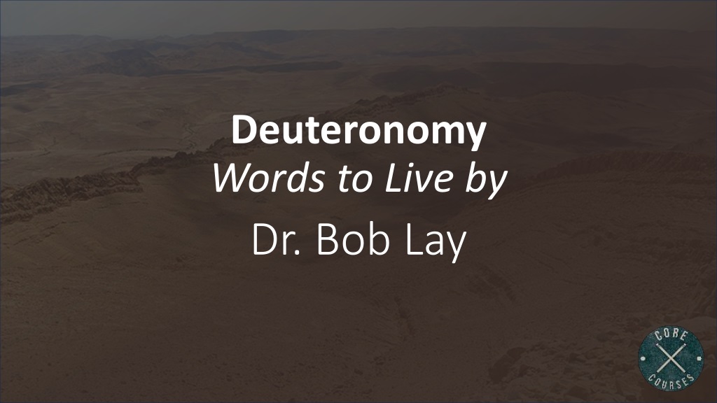insights into deuteronomy moses farewell addre
