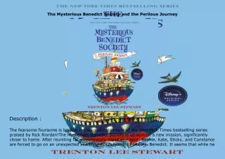 Download⚡️PDF❤️ The Mysterious Benedict Society and the Perilous Journey