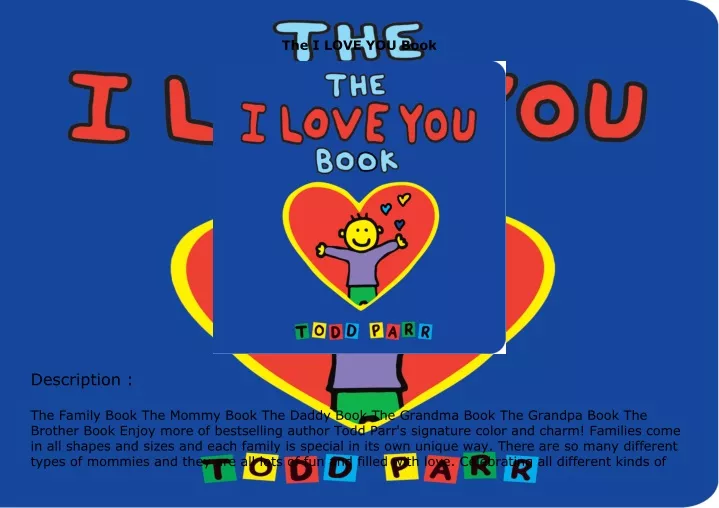 the i love you book