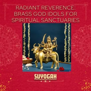 Radiant Reverence Brass God Idols for Spiritual Sanctuaries
