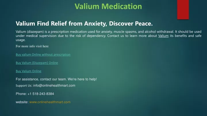 valium medication valium find relief from anxiety discover peace