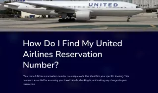 How-Do-I-Find-My-United-Airlines-Reservation-Number?