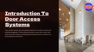 Introduction To Door Access Systems In Texas