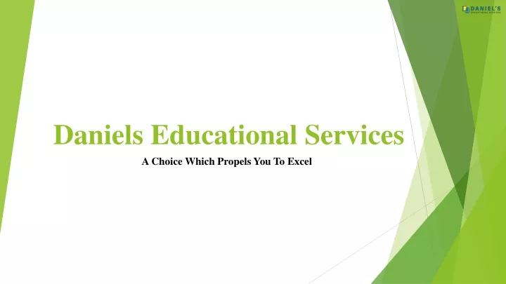 daniels educational s ervices