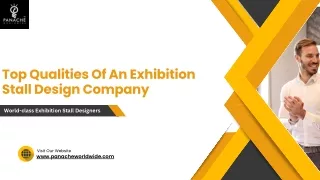 Top Qualities Of An Exhibition Stall Design Company