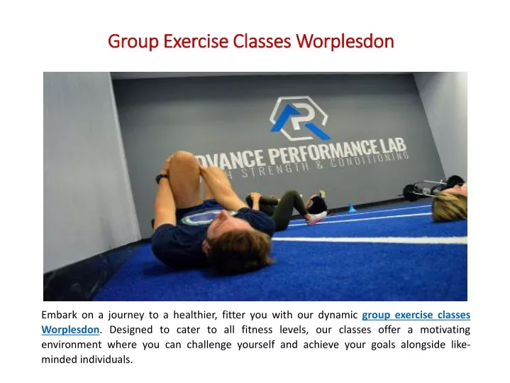 group exercise classes worplesdon