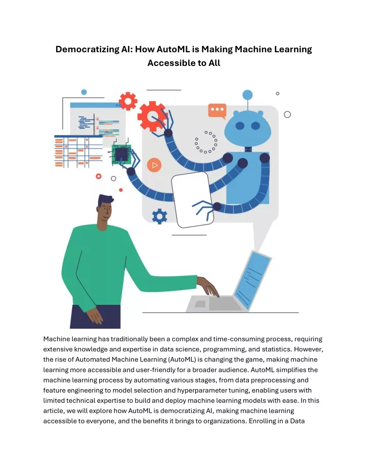 democratizing ai how automl is making machine