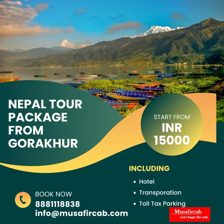nepal tour package from gorakhur