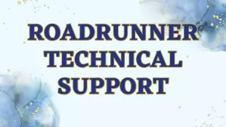 Roadrunner Technical Support