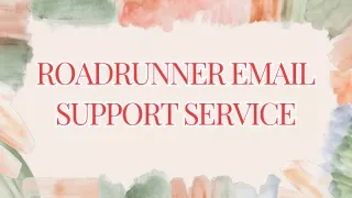 Roadrunner Email Support Service