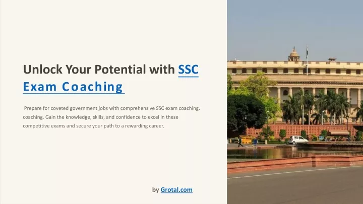 unlock your potential with ssc exam coaching