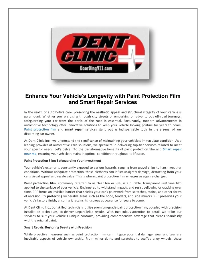 enhance your vehicle s longevity with paint