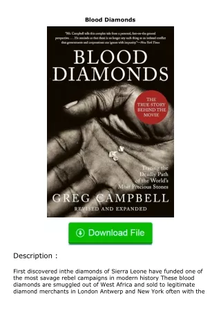 Download⚡ Blood Diamonds