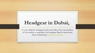 headgear in dubai