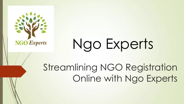 streamlining ngo registration online with ngo experts