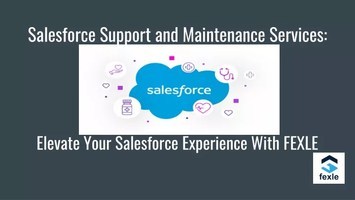 salesforce support and maintenance services