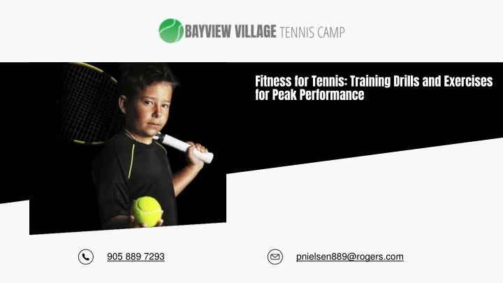 fitness for tennis training drills and exercises