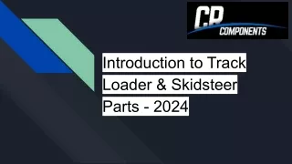 Skid Steer Parts - CR Components