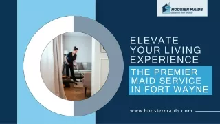 Maid Service Fort Wayne
