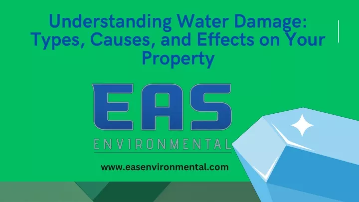 understanding water damage types causes