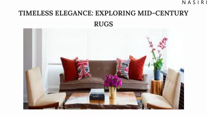 timeless elegance exploring mid century rugs