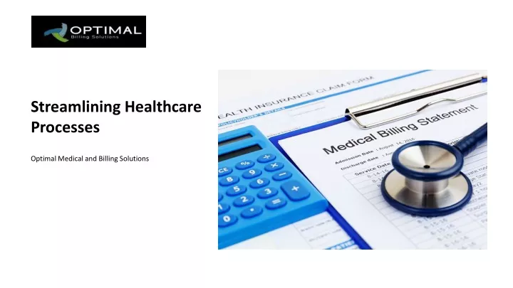 streamlining healthcare processes