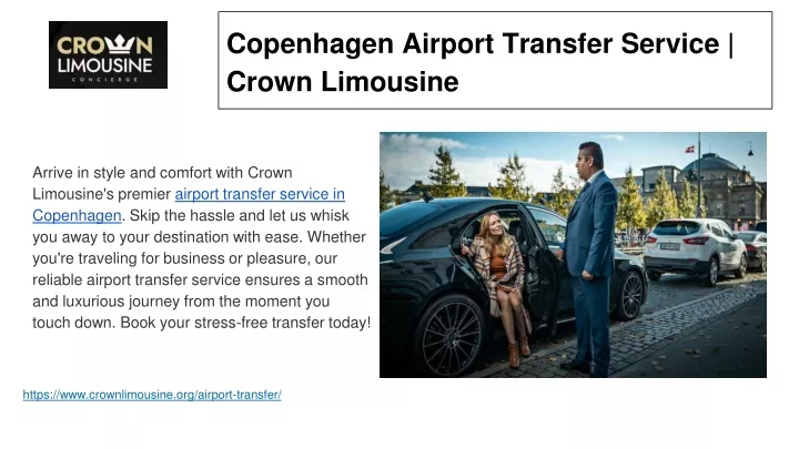copenhagen airport transfer service crown limousine
