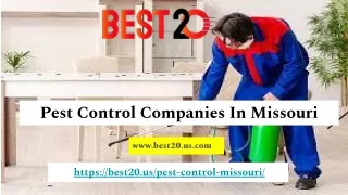 Pest Control Companies In Missouri (1)