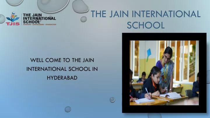 the jain international school