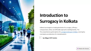 Surrogacy Cost in Kolkata