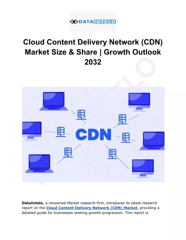cloud content delivery network cdn market size