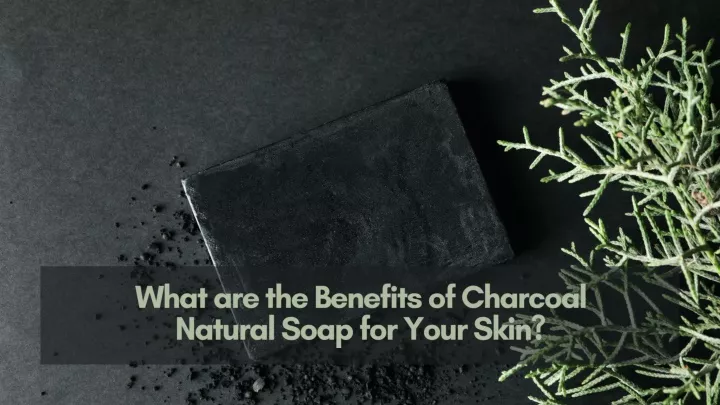 what are the benefits of charcoal natural soap