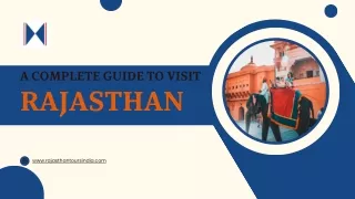 A Complete Guide To Visit Rajasthan