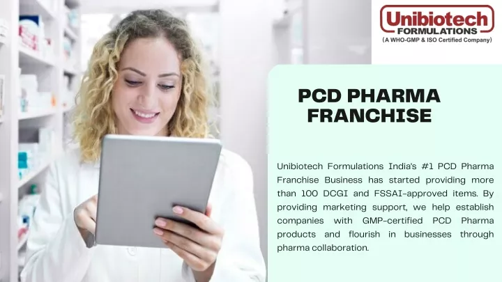 pcd pharma franchise