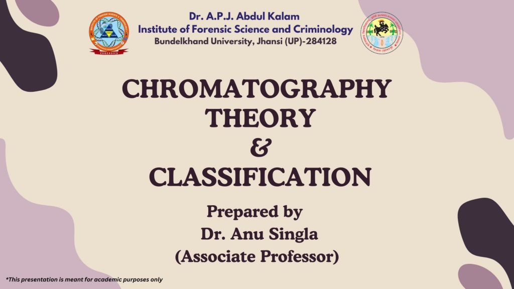 1 introduction to chromatography principles and techniques 2 chromatography is a physical separation method involving two phases stationary a