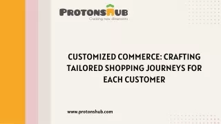 customized commerce crafting tailored shopping