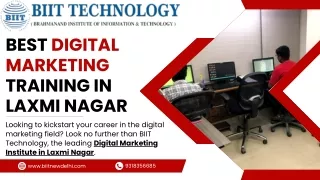 No 1 Digital Marketing Coaching in Laxmi Nagar, Delhi