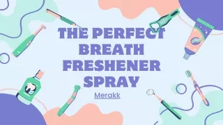 Hydrating Breath Spray: Your Solution to Freshness and Comfort