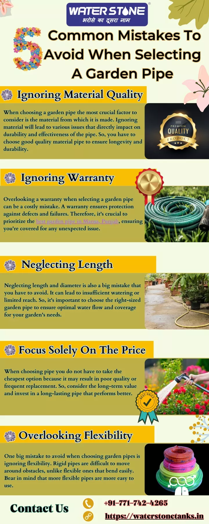 common mistakes to avoid when selecting a garden