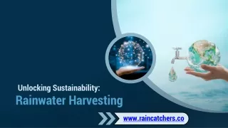 rainwater harvesting