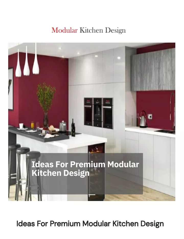 ideas for premium modular kitchen design