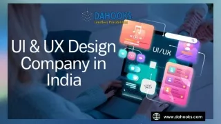 UI UX Design Company in India  Dahooks