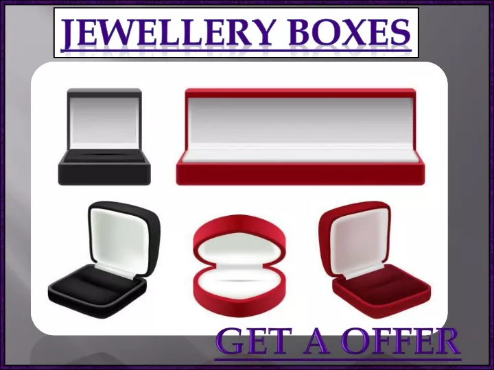 jewellery boxes