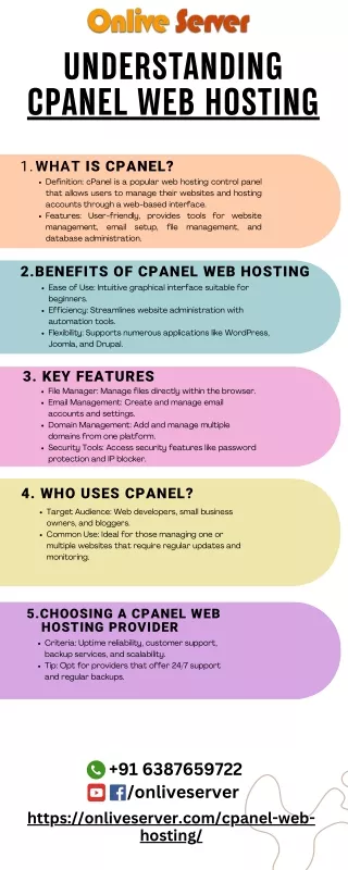 understanding cpanel web hosting