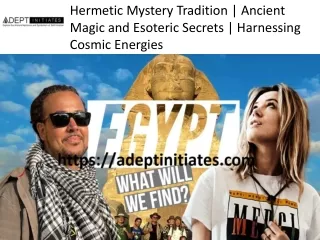 Hermetic mystery tradition