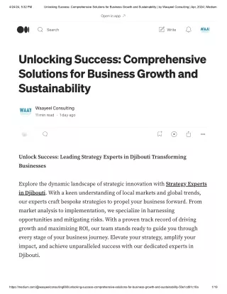 Unlocking Success_ Comprehensive Solutions for Business Growth and Sustainability