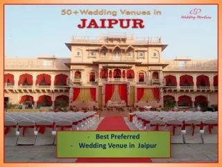 Wedding Resorts | Best Wedding Venues in Jaipur